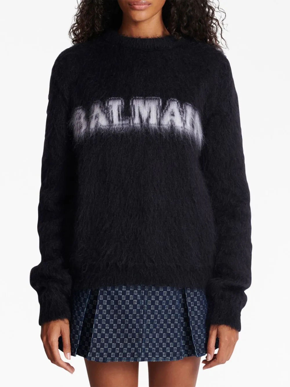 Balmain Sweaters Black