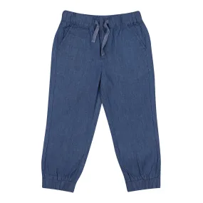 hi-hop Chambray Drawstring Pants