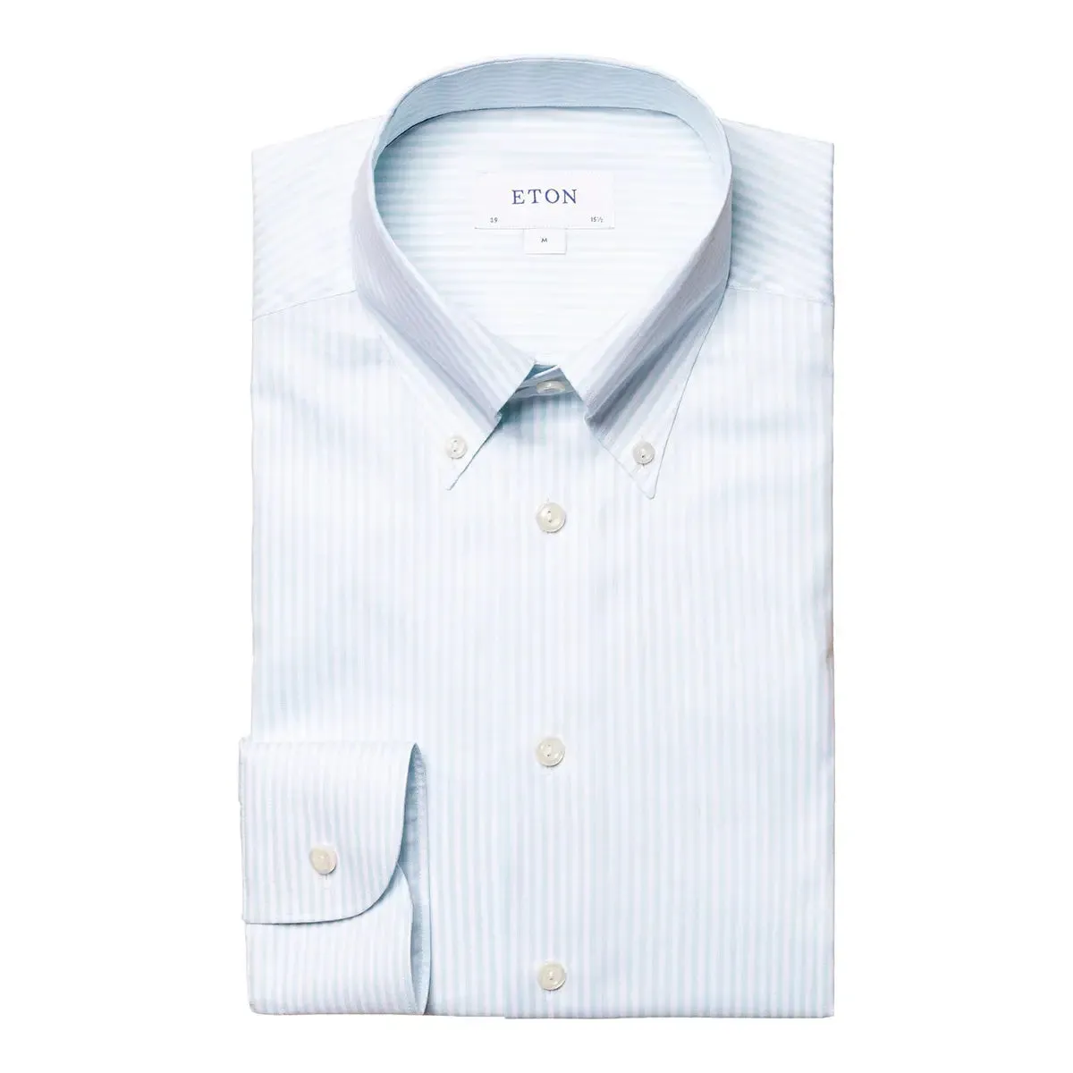 Light Green Bengal Stripe Oxford Slim Fit Shirt