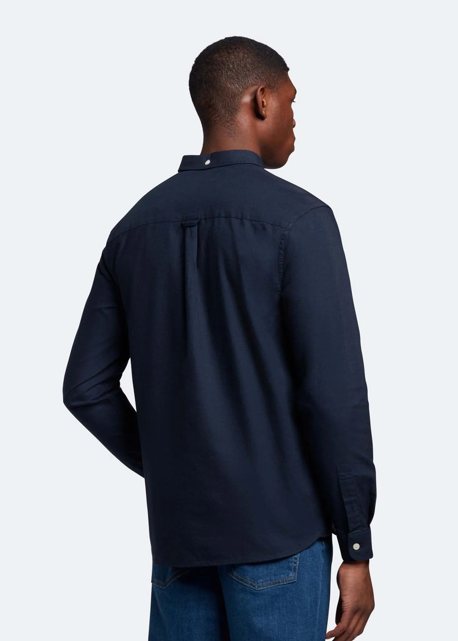 Light weight oxford shirt - dark navy