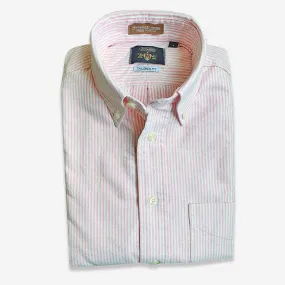 M Crest by Gitman Bros Stripe Button Down Oxford - Pink