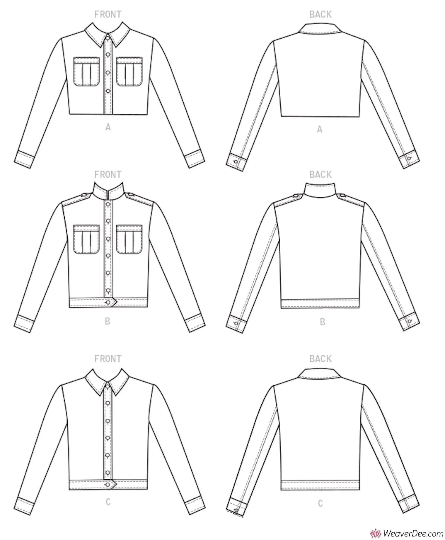 McCall's Pattern M8011 Misses' Jackets