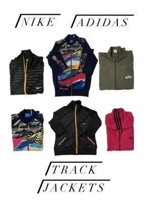 Nike Adidas Track Jackets