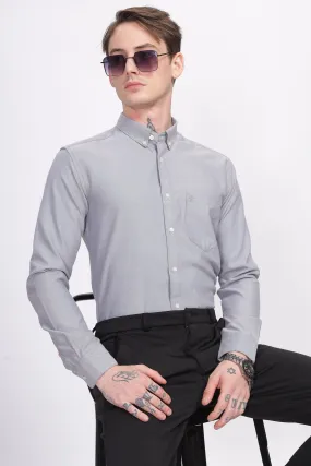 Oxford Formal Grey Shirt