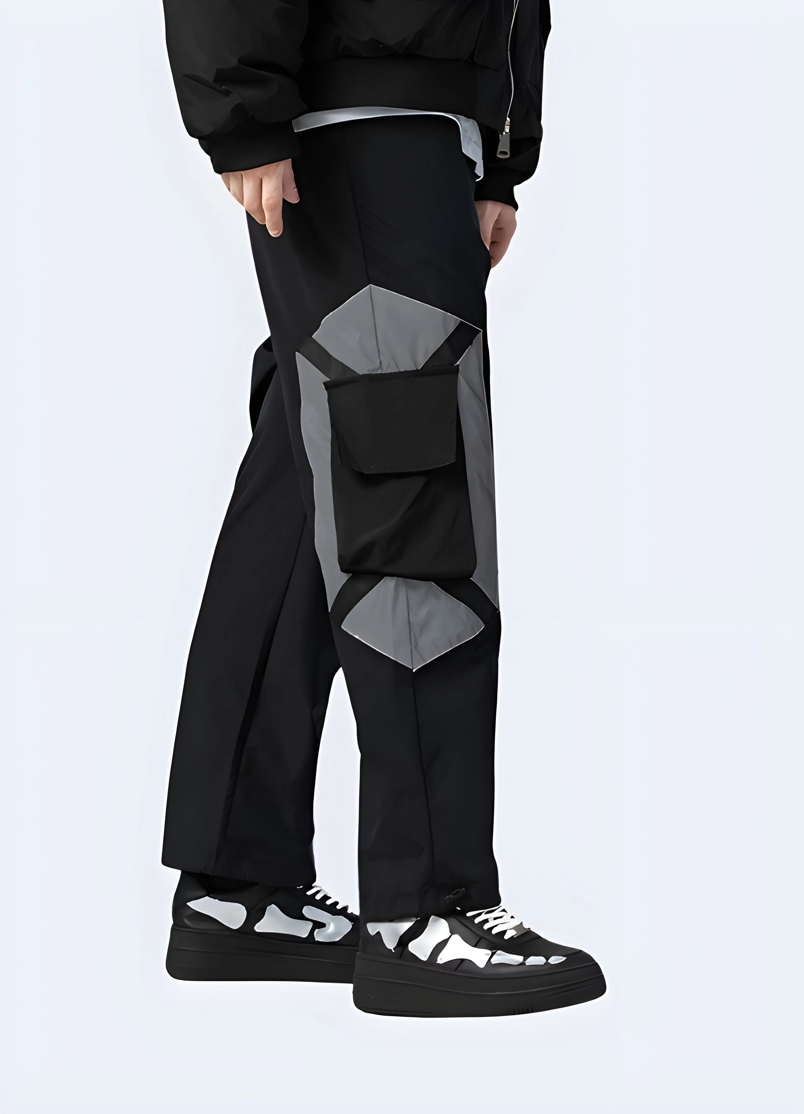 Patchwork Cargo Pants