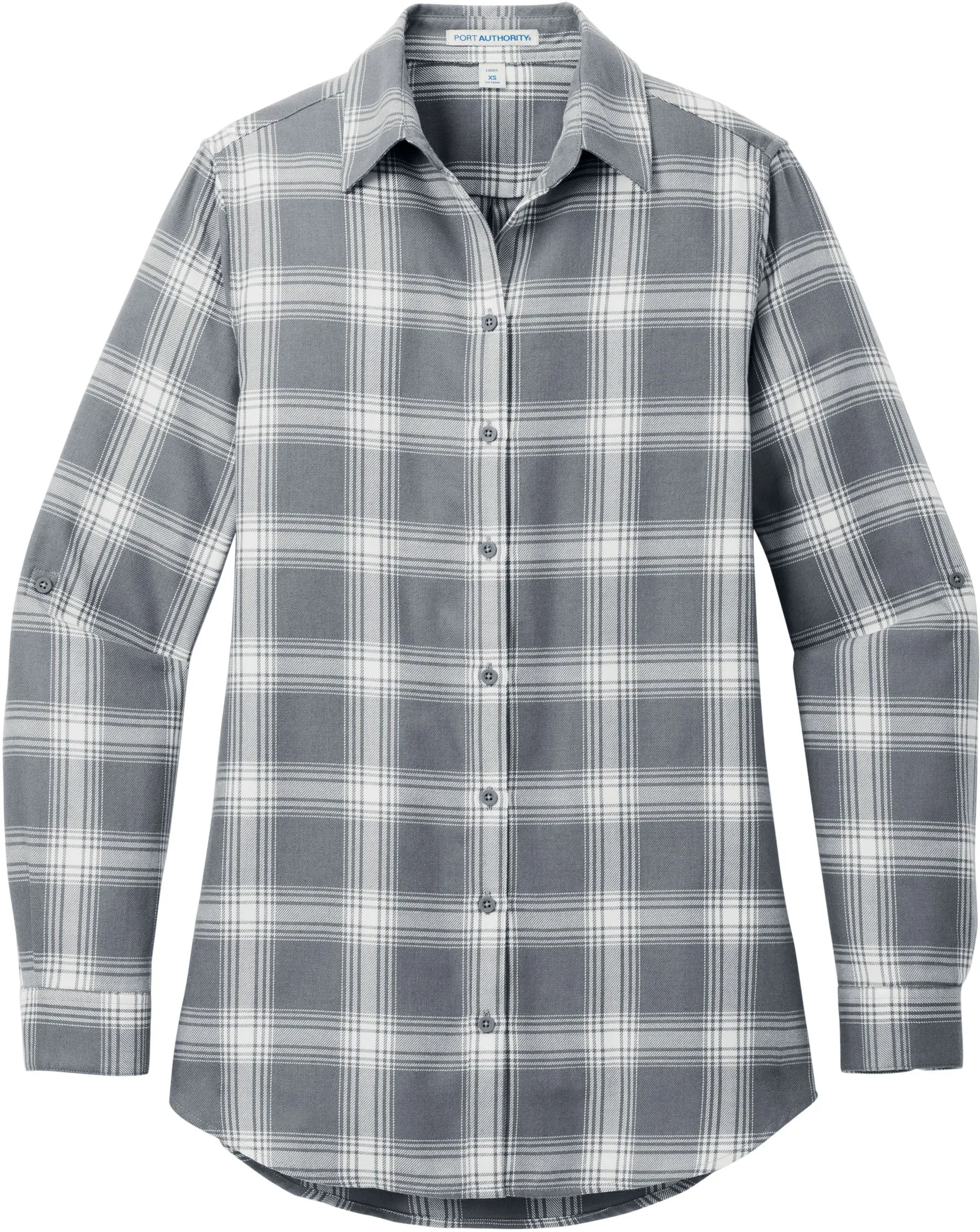 Port Authority Ladies Plaid Flannel Tunic