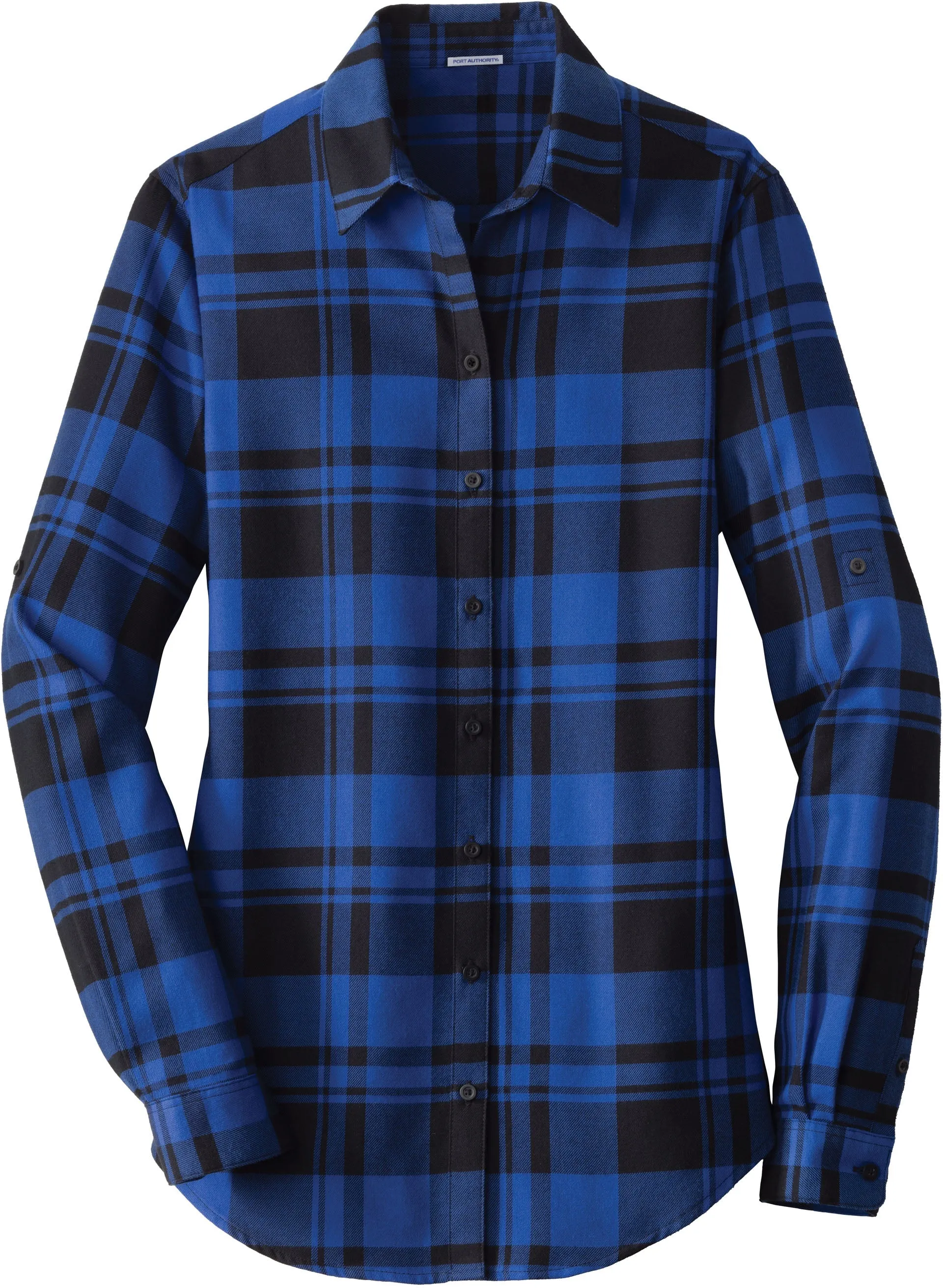 Port Authority Ladies Plaid Flannel Tunic