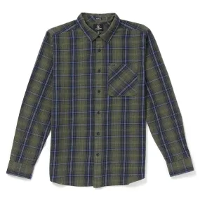 Volcom - Heavy Twills Flannel Shirt Old Mill