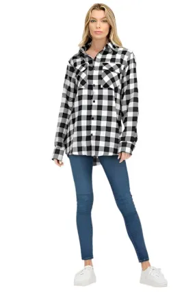 Womens Boyfriend Flannel Shirts